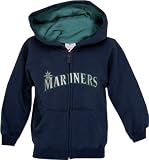 Seattle Mariners Youth -Authentic Collection- Momentum Hooded Sweatshirt - Medium (10-12)