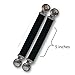 Boottique Boot Clips, Boot Straps, Boot Snugs for Smooth Pants (Black 5