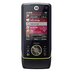 Motorola RIZR Z8 Movie Edition Unlocked Cell Phone w/ Motorola S9 Bluetooth Stereo Headphones–International Version with No Warranty (Black)