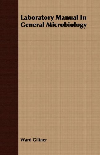 Laboratory Manual In General Microbiology