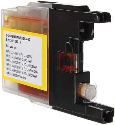 Ink Cartridge LC12/17/73/77/75/79/400/450/1240/1280for Brother Printer-Yellow