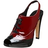 Charles David Women's Canny Sandal,Black/Burgundy,8 M