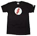 Search : Officially Licensed DC Comics Black Flash Logo T-Shirt