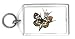 Keychain with insect, butterfly