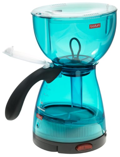"Bodum 3004-582USA Mini Electric Santos, Teal" "Bodum 3004-582USA Mini Electric Santos, Teal"