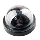 Realistic Dome Security Camera - Imitation Surveillance Camera