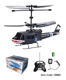 Mini Remote Control Military Style Indoor Helicopter Double Rotor Action