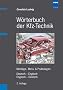W�rterbuch der Kfz-Technik. Deutsch-Englisch / Englisch-Deutsch: Montage, Mess- und Pr�fanlagen