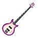Daisy Rock Elite Bass Guitar, Violet Burst