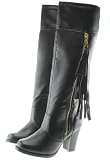 Zoom Produkt-Bild: Couture Discount Damenstiefel Fashion Slouch Boots (ST29)