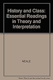 History and class : essential readings in theory and interpretation