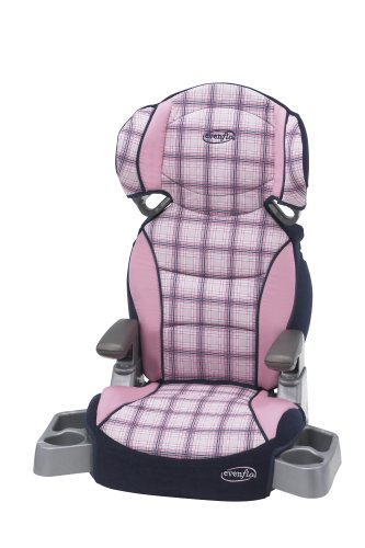 Evenflo Big Kid Booster Car Seat - Pink Lemonade