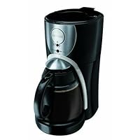 Mr Coffee ISS13 12-cup switch coffeemaker, black.