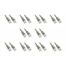 C&amp;E Cat6 6-Inch Snagless/Molded Boot Ethernet Patch Cable, 10-Pack, Gray (CNE57832)