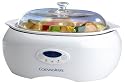 Select Brands SC-60 Corningware 6-Quart Programmable Slow Cooker, White