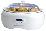 Select Brands SC-60 Corningware 6-Quart Programmable Slow Cooker, White
