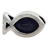 Low price Biagi Christian Fish Sterling Silver Bead, Pandora Compatible