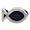 image Biagi Christian Fish Sterling Silver Bead, Pandora Compatible