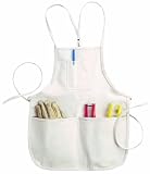 Custom Leathercraft C11 Loop Neck Bib Apron, 4-Pocket