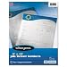 Wilson Jones Ticket Holder, Non-Glare Finish, Clear Front/Frosted Back, 10 per Pack (21441)