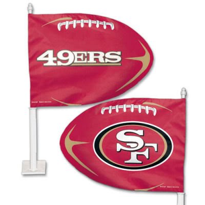 NFL San Francisco 49Ers Car Flag