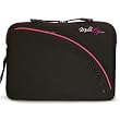 Black & Pink Neoprene Netbook 10" Laptop Sleeve Case - MSI Wind - Acer Aspire One 6 Cell - Asus EEE PC - HP Mini - Cloudbook - 10" Netbook Computers and Smaller
