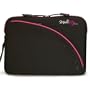 Black & Pink Neoprene Netbook 10" Laptop Sleeve Case - MSI Wind - Acer Aspire One 6 Cell - Asus EEE PC - HP Mini - Cloudbook - 10" Netbook Computers and Smaller