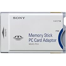 Sony Memory Stick PC Card Adapter (MSAC-PC4) (Retail Package)