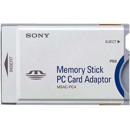 Sony Memory Stick PC Card Adapter (MSAC-PC4) (Retail Package)
