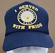 Navy Service Cap - USA Commemorative Military Hat - Veteran Pride Cap!