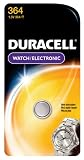 Duracell D364BPK Watch / Electronic Battery, 1.5 Volt Silver Oxide