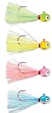 VMC Hot Skirt Glow Jig Kit 1/4 Oz (Assorted)