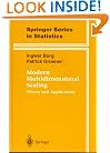 Modern Multidimensional Scaling: Theory and Applications (Springer Series in Statistics)