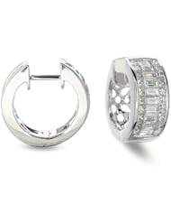 White Gold Diamond Earring