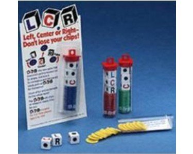 LCR Family Game  (colors may vary)