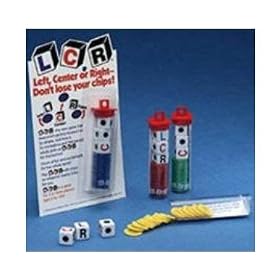 LCR Family Game  (colors may vary)