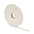 M-D Building Products 2733 High Density Foam Tape, 3/16-by-3/8-Inch-by-17 feet, Closed Cell, White