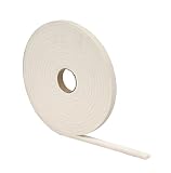 M-D Building Products 2733 High Density Foam Tape, 3/16-by-3/8-Inch-by-17 feet, Closed Cell, White