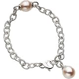 Sterling Silver Freshwater Cultured Pearl Bracelet
