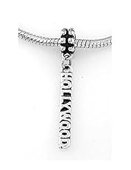 Sterling Silver Hollywood California Dangle Bead Charm