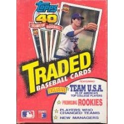 1991 Topps Traded & Rookies Baseball Cards Unopened Wax Box Rare Box ! 1991 Topps Traded & Rookies Baseball Cards Unopened Wax Box - Rare Box !