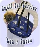 Pet Carrier Bag - Blue