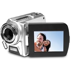 Aiptek AHD H135 Camcorder (SD Kartenslots, 4-fach digitaler Zoom, 6,1 cm Display, HDMI, USB 2.0)