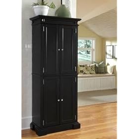  Home Styles 5004-694 Americana Pantry Decorative Storage Cabinet