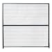 WireCrafters 28RW RapidWire Welded Steel Wire Mesh Panel, 2' Width x 8' Height, Gray