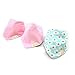 Fun Bandana Bibs with Snaps for Babies and Toddlers (Pack of 3) - Cute Set of Drool Bibs Absorb - Protect from Dribble Rash,Daisy and Dot