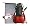 U.S. Divers St. Tropez Mask, SeaBreeze Silicone Snorkel, Trek Travel Fins & Mesh Bag - Red, Large