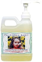 California Baby Calming Baby Shampoo and Body Wash, 17.5-Ounce Bottles (Pack of 2)