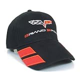 Corvette C6 Grand Sport Black Baseball Cap