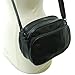 Womens Leather Adjustable Strap Multi Pocket Organizer Cross Body Purse